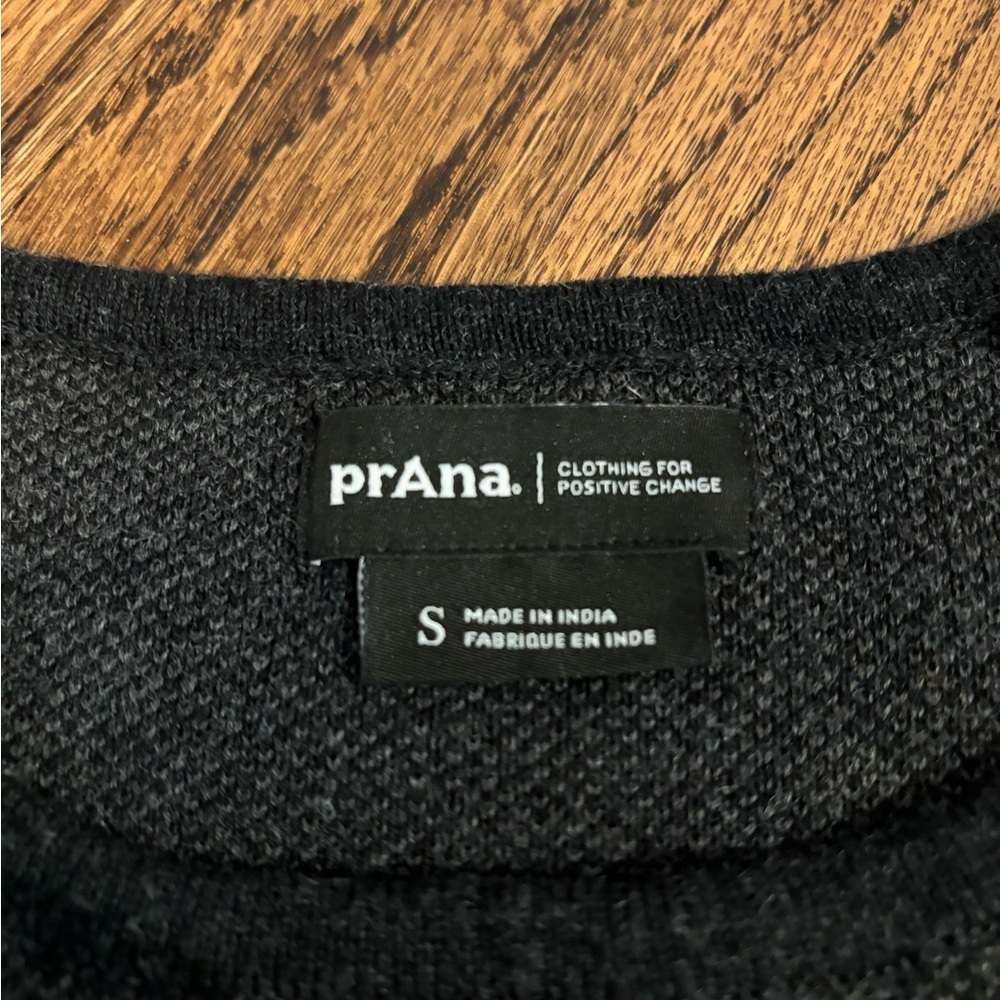 Prana | Charcoal Gray Cascadence Sweater Dress Sz S 1969821 - Picture 7 of 13